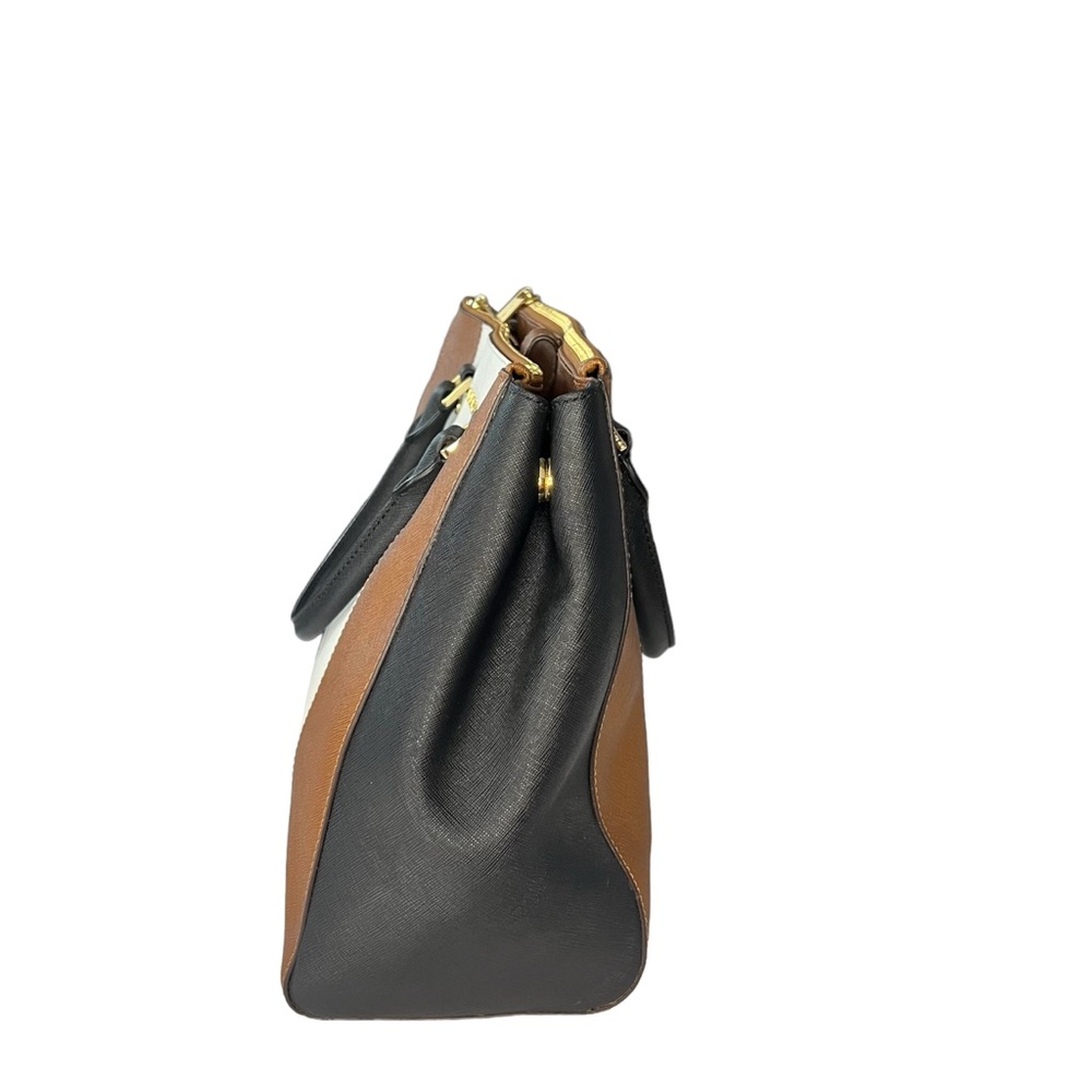 Color Block Tote w/ wallet with Optional Crossbody Strap - Picture 7 of 10
